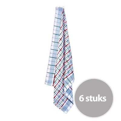 Clarysse Theedoek Quigly Assorti - 6 stuks