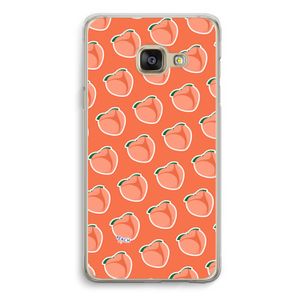 Just peachy: Samsung A3 (2017) Transparant Hoesje