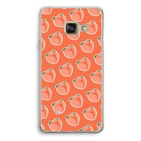 Just peachy: Samsung A3 (2017) Transparant Hoesje