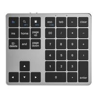 K-35 Bluetooth Toetsenbord Slim 35 Toetsen Computer Laptop Toetsenbord Tablet Accessoires - Zwart Grijs - thumbnail