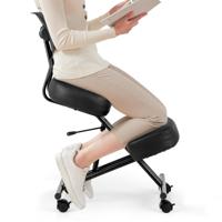 Ergonomische Kniestoel met Schuine Zitting voor Pijnverlichting Orthopedische Bureaustoel