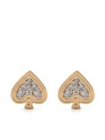 Adina Reyter boucles d'oreilles Make Your Move Spade en or 14ct - thumbnail