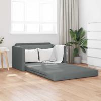 Slaapbank Donkergrijs 124 x 71 x 78 cm Stof