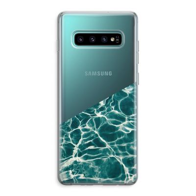Weerkaatsing water: Samsung Galaxy S10 Plus Transparant Hoesje
