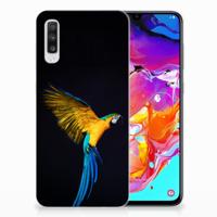 Samsung Galaxy A70 | TPU Hoesje | Papegaai
