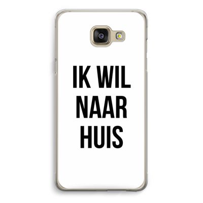 Ik wil naar huis: Samsung Galaxy A5 (2016) Transparant Hoesje