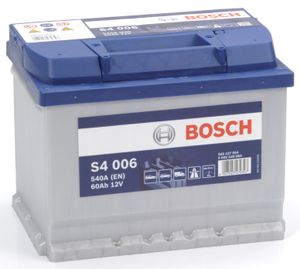 Bosch auto accu S4006 - 60Ah - 540A - voor voertuigen zonder start-stopsysteem S4006