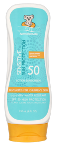 Australian Gold Sensitive Lotion Kids SPF50 237 ml Zonbescherming