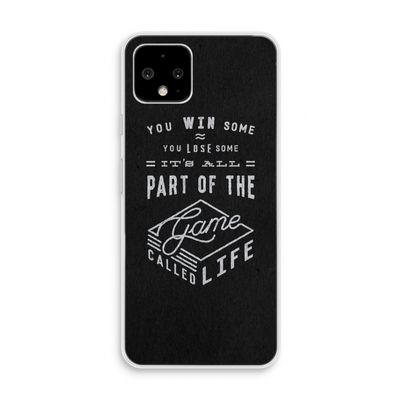 Life: Pixel 4 Transparant Hoesje