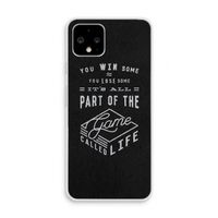 Life: Pixel 4 Transparant Hoesje