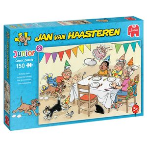 Jan van Haasteren Junior Verjaardagspartijtje 150 stukjes - Kinderpuzzel