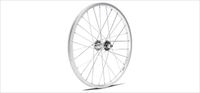 Hzb voorwiel 24 inch etrto 507 alu vaste as zilver