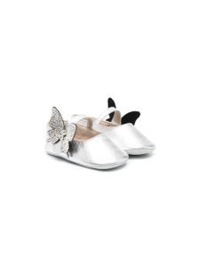 BabyWalker ballerines à détail de papillon - Argent