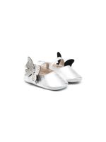 BabyWalker ballerines à détail de papillon - Argent