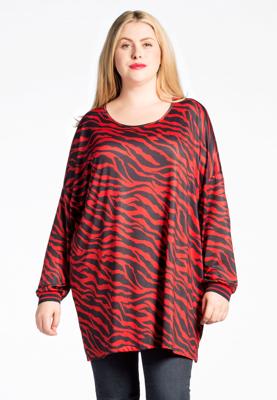 Yoek Shirt stripe cuff | Blauw | Maat 54/56