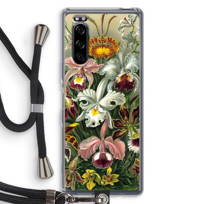 Haeckel Orchidae: Sony Xperia 5 Transparant Hoesje met koord