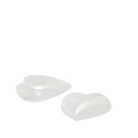 Vaessen Creative • plastic hart 2-delig pre-packed 8cm