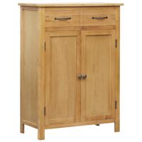 Schoenenkast 76x37x105 cm massief eikenhout Schoenenkast 76x37x105 cm massief eikenhout