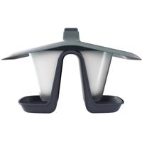 Prosperplast Vogelvoeder silo - antraciet - vogelvoederplek - 28 cm