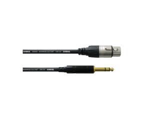 Cordial CFM1.5FV Intro verloopkabel XLR female - 6.3mm TRS jack 1.5m