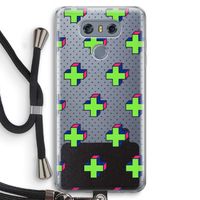 8-bit N°10: LG G6 Transparant Hoesje met koord 8-bit N°10: LG G6 Transparant Hoesje met koord