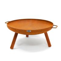 HEAT Vuurschaal Classic 60 cm Feet & Handle Roest