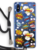 Pow Smack: Xiaomi Mi Mix 3 Transparant Hoesje met koord