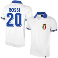 Italië Retro Uitshirt WK 1982 + Rossi 20