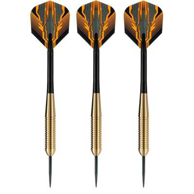 Dartpijlen Club Brass - setje 3 stuks - 19 grams - messing/pvc - darten Dartpijlen Club Brass - setje 3 stuks - 19 grams - messing/pvc - darten