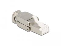 DeLOCK RJ45 Stekker Cat.6a STP toolfree stekker