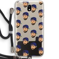 Drake Away: Samsung Galaxy J7 (2017) Transparant Hoesje met koord