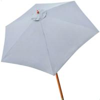Parasol Aktive Grijs Ø 4,8 cm 300 cm Hout
