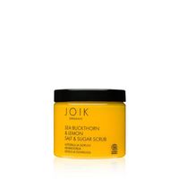 Sea buckthorn & lemon sugar & salt scrub vegan