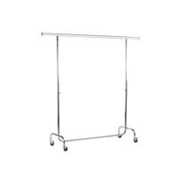 Kledingrek verstelbaar 140cm wielen 80mm