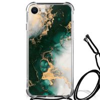 Anti-Shock Hoesje voor iPhone SE 2022 | 2020 | 8 | 7 Marmer Groen