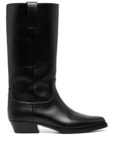 CHANEL Pre-Owned bottes d'inspiration western - Noir