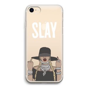 Slay All Day: iPhone 7 Transparant Hoesje