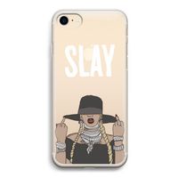 Slay All Day: iPhone 7 Transparant Hoesje
