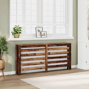 VidaXL Radiatorombouw 175x20x82 cm bewerkt hout oud hout