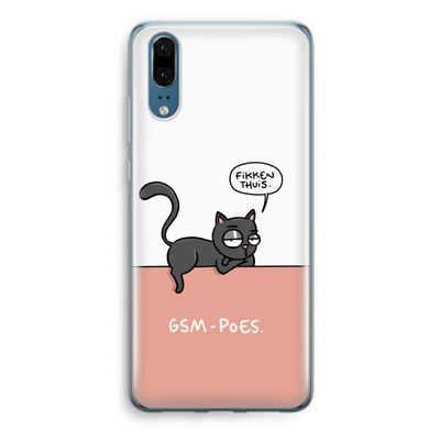 GSM poes: Huawei P20 Transparant Hoesje