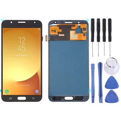 LCD-scherm en Digitizer (TFT materiaal) voor Galaxy J7 Neo / J701(Black)