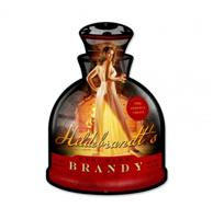 Fireside Brandy Pin-Up Zwaar Metalen Bord 45,5 x 32 cm