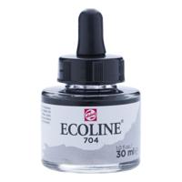 Ecoline • vloeibare waterverf fles 30ml grijs 704