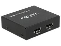 Delock 87691 DisplayPort 1.2-splitter 1 x DisplayPort in > 2 x DisplayPort uit 4K