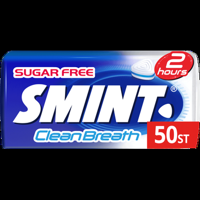 Smint Clean Breath Peppermint Suikervrij Blikje 50 stuks bij Jumbo