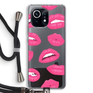 Bite my lip: Xiaomi Mi 11 Transparant Hoesje met koord