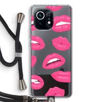 Bite my lip: Xiaomi Mi 11 Transparant Hoesje met koord