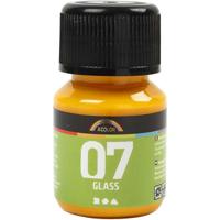 Creativ Company permanente glasverf geel, 30ml