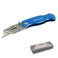 Silverline Vergrendel Snijmes - 90 mm - Inclusief 10 Reserve Mesjes - thumbnail