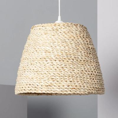 Hanglamp &apos;Bonny&apos; gevlochten rotan E27 fitting modern 420mm